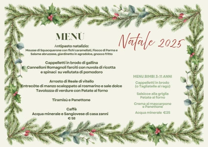 MENU PRANZO DI NATALE